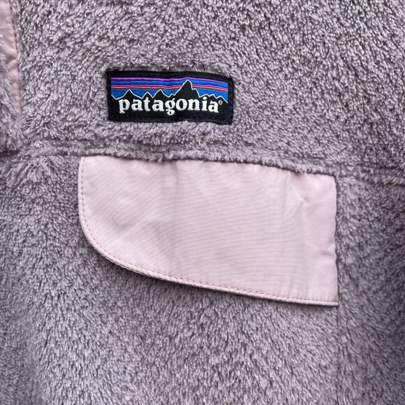 Patagonia Women's Re-Tool Half-Snap Pullover Smokey Violet XS Great Condition - Picture 3 of 9